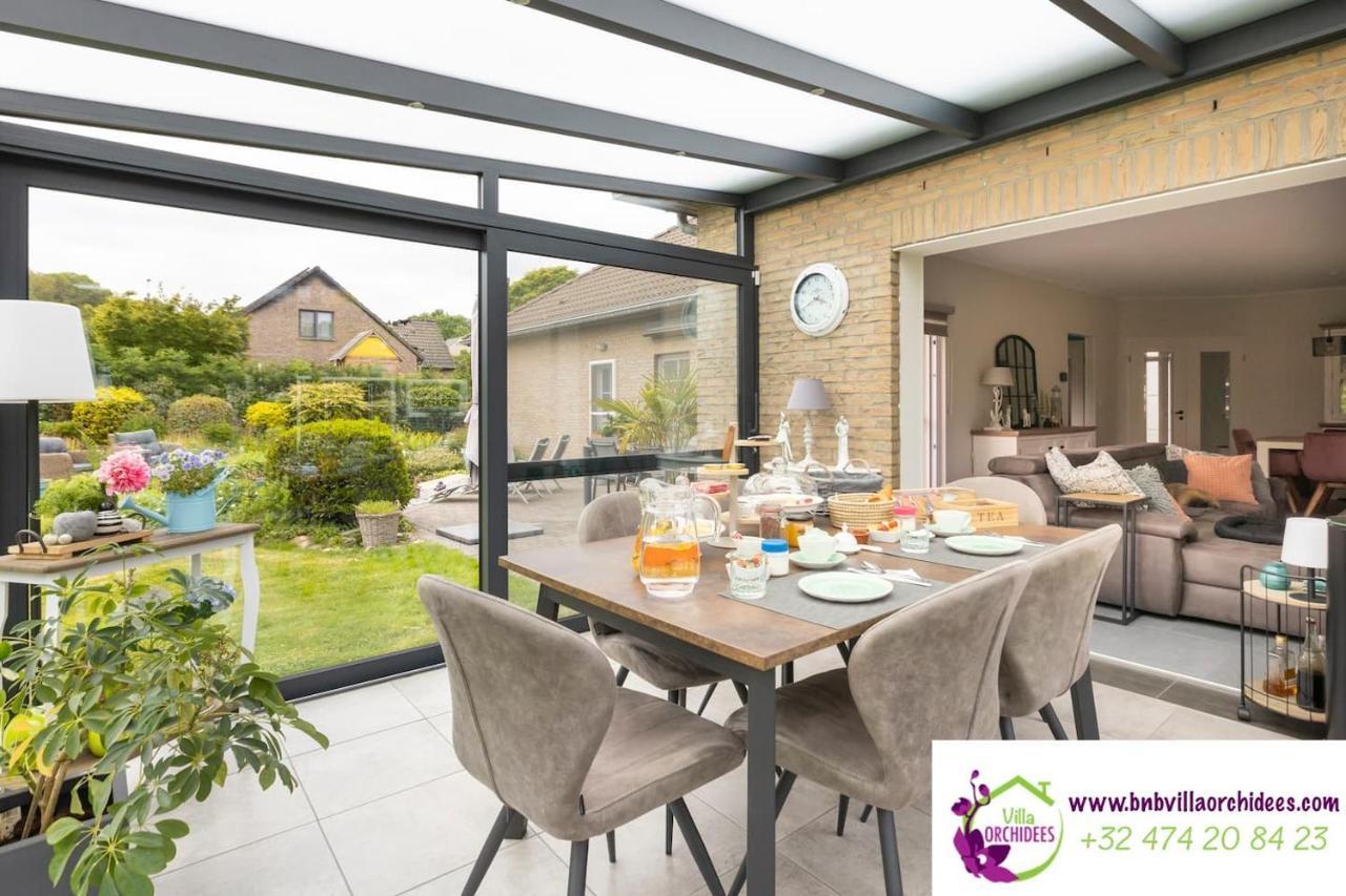 B&B La Villa Orchidees, Breakfast Included Bassenge Exterior foto