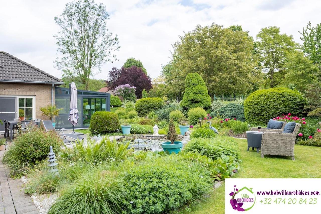 B&B La Villa Orchidees, Breakfast Included Bassenge Exterior foto